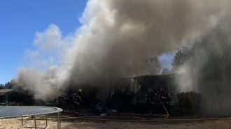 North County home destroyed by fire Thursday