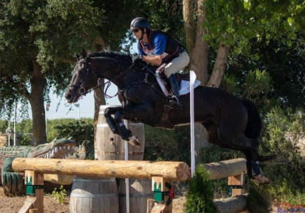 James Alliston and Karma winning at Advanced at the 2023 Twin Rivers