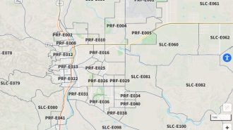 Paso Robles evacuation zones.