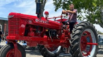 Two North County teens named finalists in tractor restoration competition