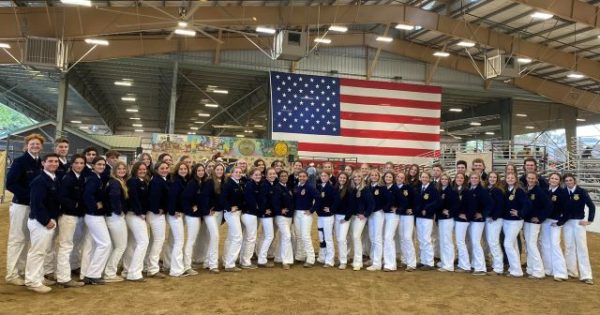 Paso Robles High School's FFA program ranked 5th in the state