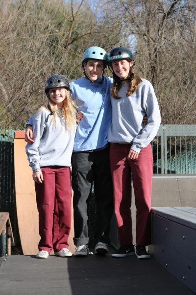 Photo L-R Kennedie Baker, Aymee Marquez, Claire Parks