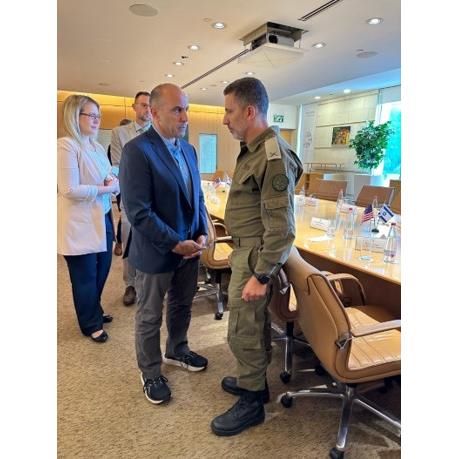 Local congressman flies to Israel to meet prime minister, show support