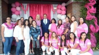 nonprofit group breast cancer event