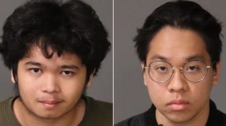 Charles Hojaboom and Brandon Pham booking photo