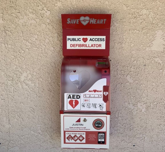 City of Paso Robles unveils new defibrillator cabinets in public parks