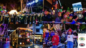 downtown slo holiday parade