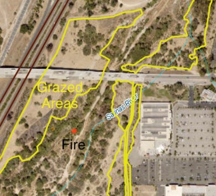riverbed fire paso robles nov. 9