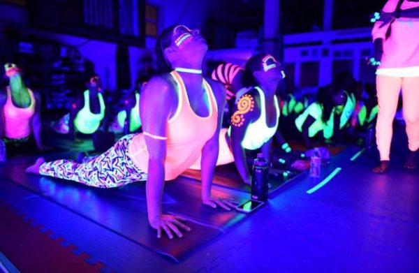Glow in the dark yoga class offered Dec. 20
