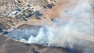 fire east of templeton