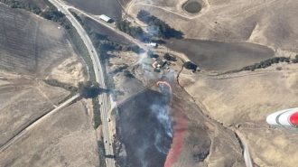 fires highway 46 west