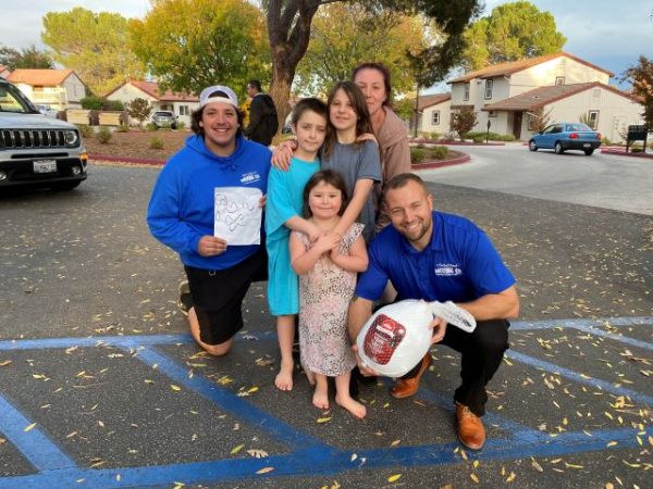 Central Coast Moving & storage donates 200 turkeys to local families
