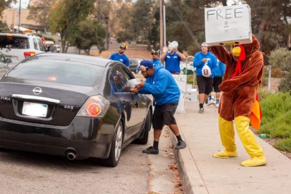 Central Coast Moving & storage donates 200 turkeys to local families