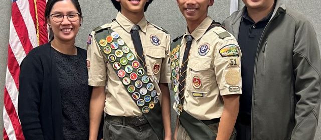 two brothers eagle scouts