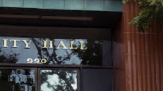 City hall main entrance will be closed for construction