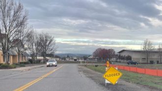 Over an inch and a half of rain recorded in past 24 hours in Paso Robles