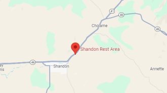 shandon rest area