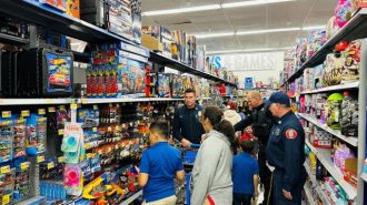 'Shop With a Cop' event brings holiday joy to 40 nominated children