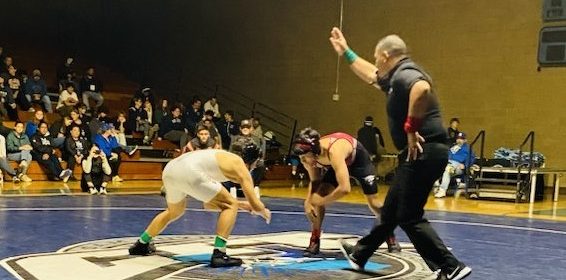 Bearcat wrestler places second at California invitational
