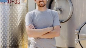Nate Hall photo from Jada Vineyards