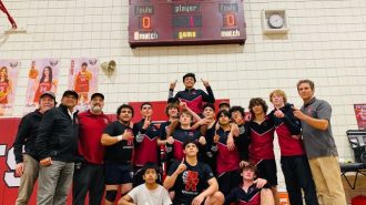 Bearcat wrestling team wins league conference