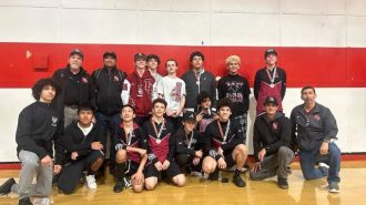 Wrestling team competes in Santa Maria