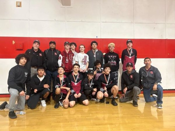 Wrestling team competes in Santa Maria