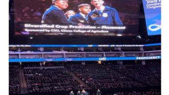 Bearcat named finalist at FFA State Proficiency Conference