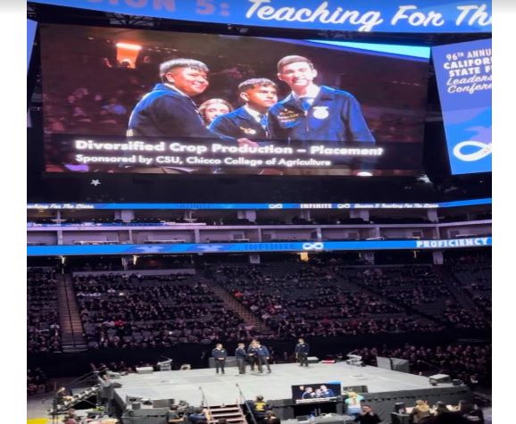 Bearcat named finalist at FFA State Proficiency Conference