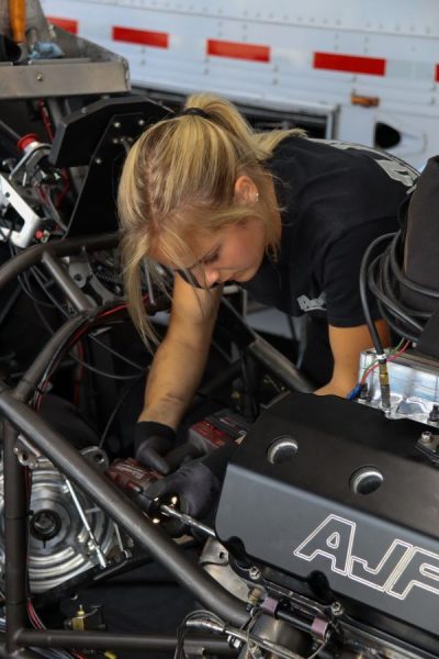 Local drag racer Maddi Gordon makes racing debut