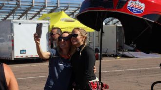 Local drag racer Maddi Gordon makes racing debut