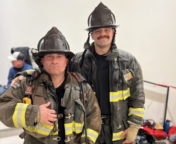North County firefighters complete charity stair climb