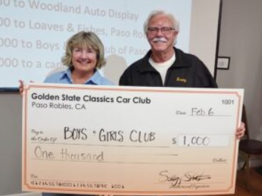 car club donation
