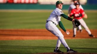 Former Bearcat Jakob Wright strikes out 11 in fifth win