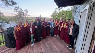 Monks conclude California visit in Paso Robles