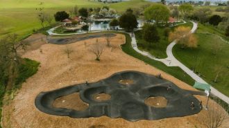 Ribbon cutting marks opening of Paso Robles pump track
