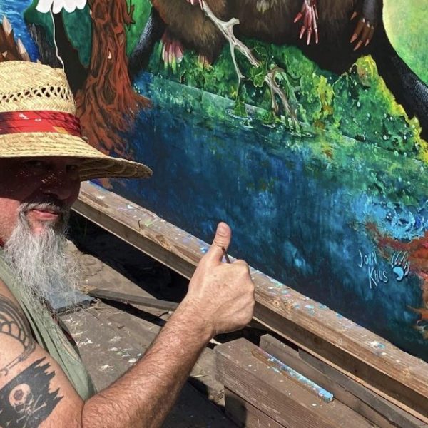 Zoo to unveil new beaver mural created by local Chumash artist