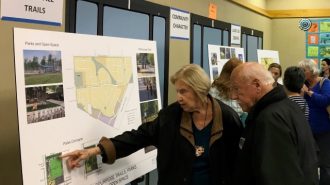 Open house meeting to discuss plans for new community park