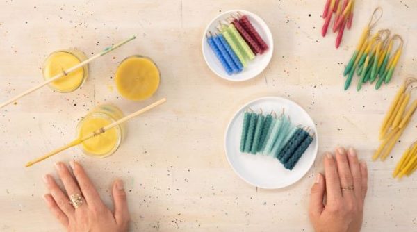 Make beeswax candles at upcoming library crafting session