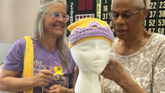Magic Yarn Project returns to senior center