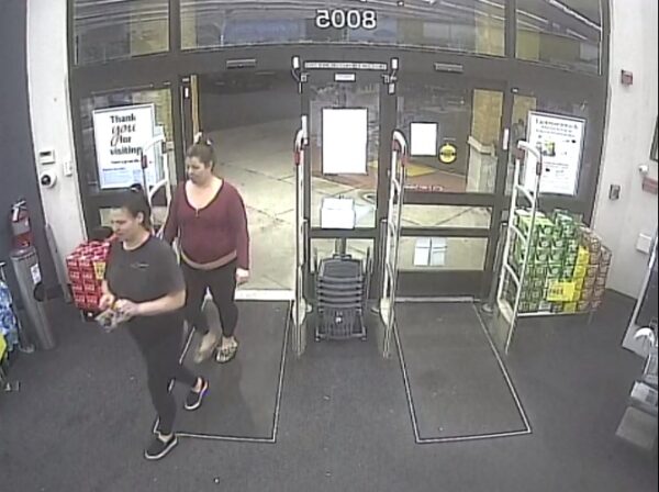 Two women wanted for questioning regarding theft
