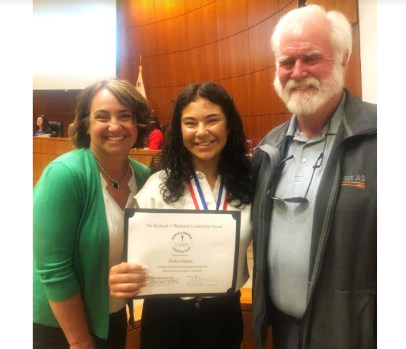 PRHS senior receives 2024 Weyhrich Leadership Award