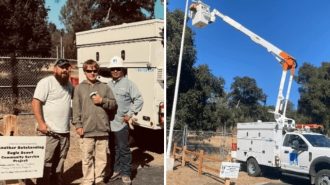 PG&E employee helps local teen earn Eagle Scout Rank