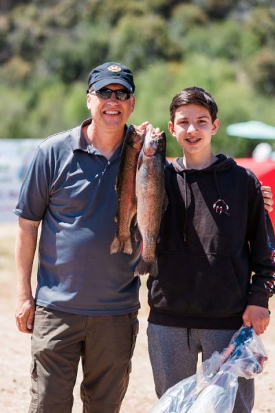 Hundreds attend annual Fort Hunter Liggett Youth Fishing Derby