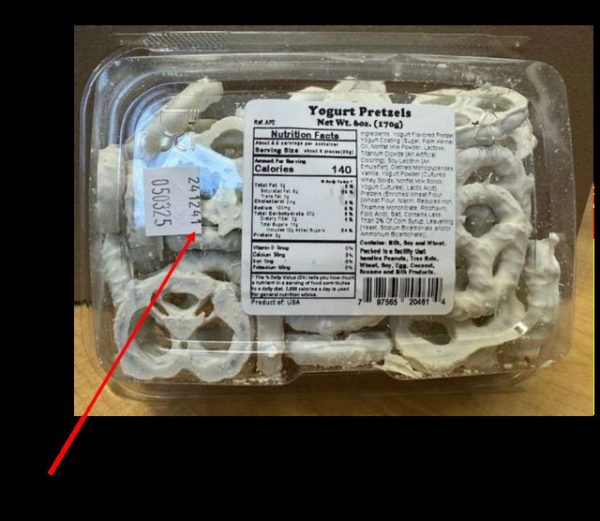 Yogurt pretzels recalled for Salmonella contamination