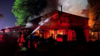 Commercial structure fire contained in Paso Robles