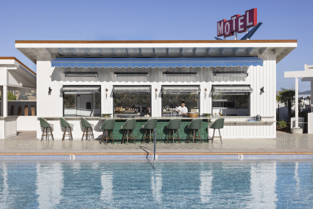 River Lodge Motel reopens after restoration with new poolside ...