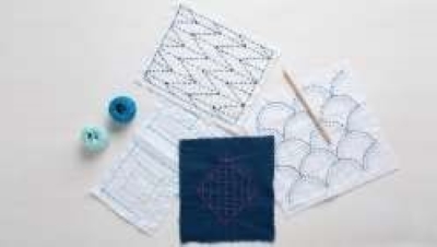 Lean Sashiko Sewing at the Paso Robles City Library