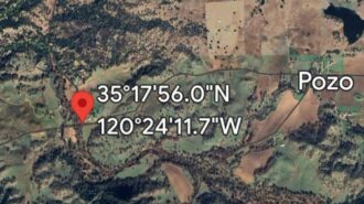 Vegetation fire contained near Pozo