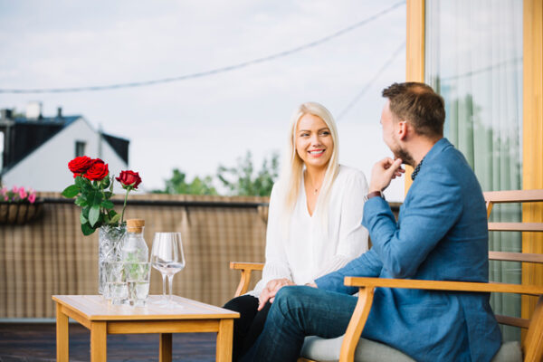 <a href="https://www.freepik.com/free-photo/happy-couple-sitting-rooftop_2947851.htm?sign-up=google#fromView=search&page=1&position=1&uuid=a1384404-ffb2-4ba2-99b2-3ada09ae0268">Image by freepik</a>